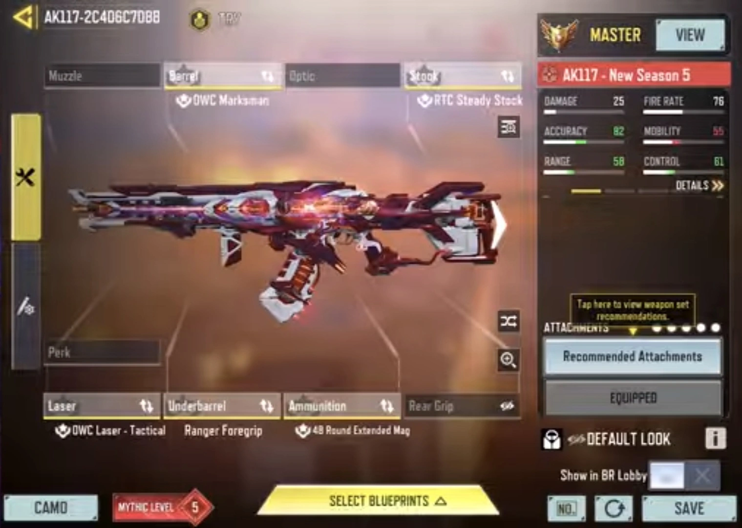 بهترین اتچمنت AK117 برای مولتی‌پلیر (Meta Loadout)